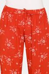 Coucou Woven Pyjama - Mandarin Orange — thumbnail 5